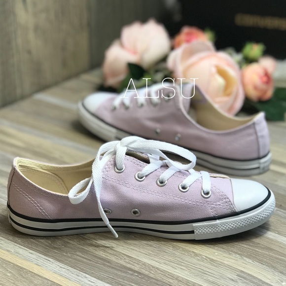 🔥SALE!🔥 Converse Dainty Low Top Purple Dusk Women's Size 6 AUTHENTIC 161300C - Picture 8 of 8